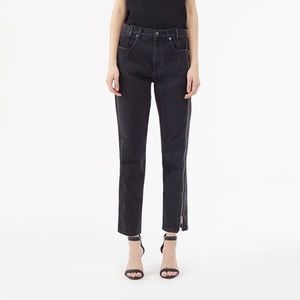 3.1 Phillip Lim Zippered Denim Pant Size 4